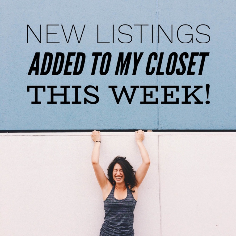 New listings for the week!